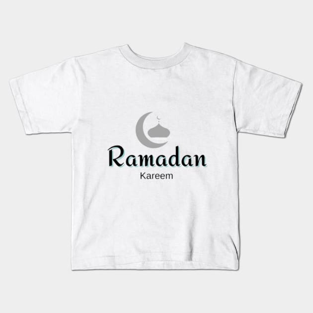 Ramdan Kareem Desgin Kids T-Shirt by FatimaZD